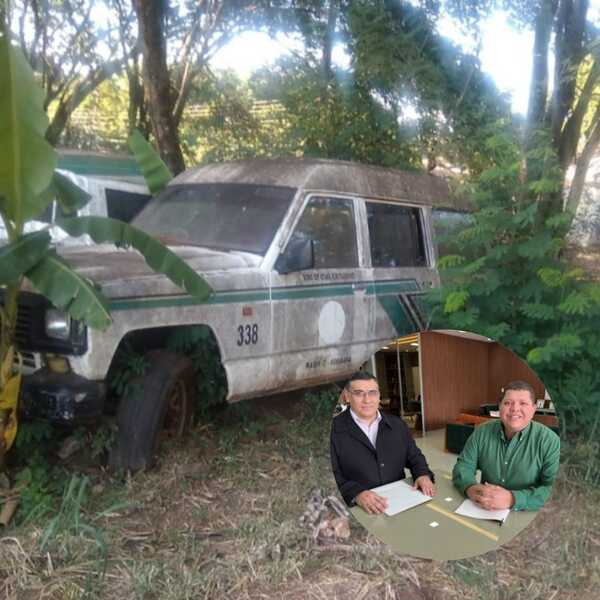 Mientras faltan en hospitales encuentran un cementerio de ambulancias abandonadas en Amambay