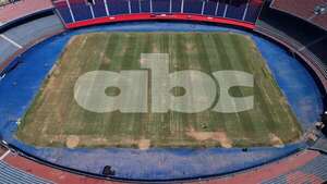 El campo de la Olla: “Creo que llega bien para el martes” - Sportivo Ameliano - ABC Color