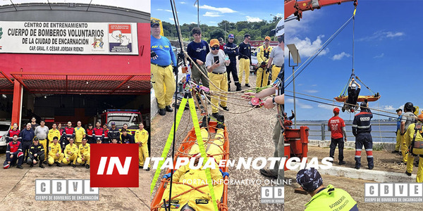 BOMBEROS DE LA REGIÓN RECIBEN IMPORTANTES CAPACITACIONES INTERNACIONALES - Itapúa Noticias