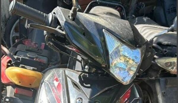 RECUPERAN UNA MOTOCICLETA DENUNCIADA COMO HURTADA