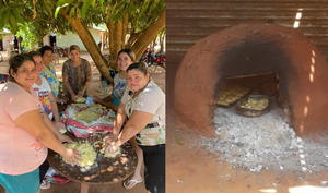 Como parte de la cristiandad católica por Semana Santa, elaboran chipas en su estilo tradicional del Paraguay - Noticiero Paraguay