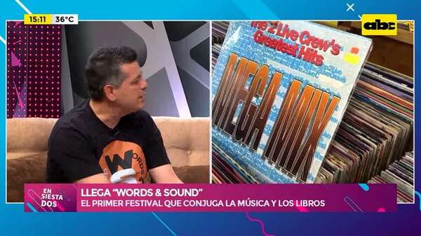 Llega “Words & Sound”: el primer festival que conjuga la música y los libros - Ensiestados - ABC Color