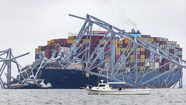 Puente de Baltimore: Buque que causó accidente tiene 56 contenedores con material peligroso