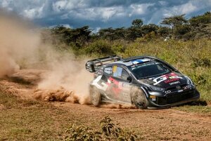 Rovanperä fue el más rápido en el shakedown del Safari. Domínguez fue el segundo en la WRC2 Challenger