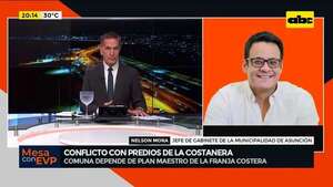 Video: conflicto con predios de la Costanera - Mesa de Periodistas - ABC Color