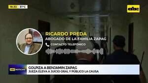 Golpiza a Benjamín Zapag: jueza eleva a juicio oral y público la causa - ABC Noticias - ABC Color