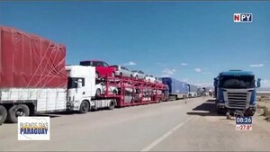 Camioneros están varados desde hace días en Jujuy por colapso de un puente