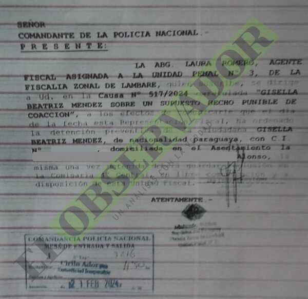 Denuncian presuntas actuaciones irregulares de fiscal y supuesto cajoneo en Inspectoría