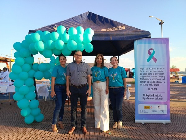 Jornada por el Día Mundial de la Prevención del Cáncer de Cuello Uterino se realizó en Encarnación.