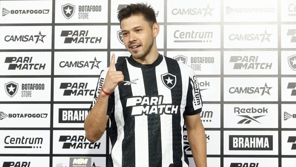 Botafogo presentó al paraguayo Óscar Romero, que usará el número 70 - trece