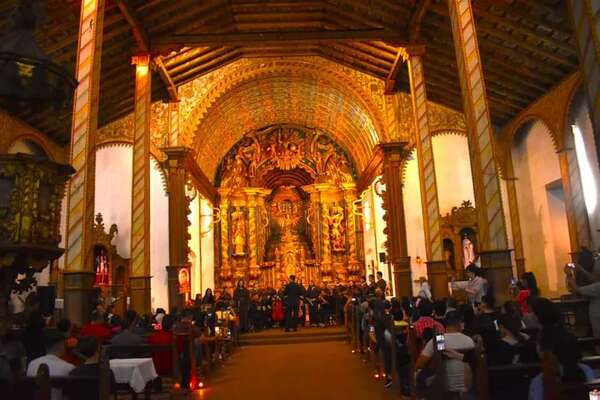 La espiritualidad religiosa de Semana Santa se vive en Yaguarón - Nacionales - ABC Color