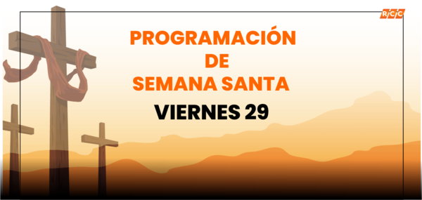 Continúa este Viernes Santo la programación especial de la RCC