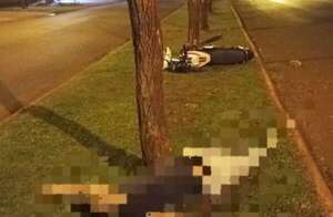 Joven fallece tras sufrir accidente: no se sabe cómo perdió el control de la moto - Noticiero Paraguay