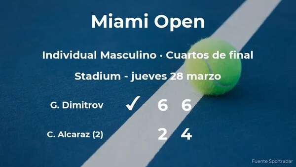 Carlos Alcaraz se queda a las puertas de la siguiente fase del torneo de Miami Gardens - Tenis - ABC Color