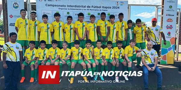 CAMBYRETÁ CON GRAN DESEMPEÑO EN EL INTERDISTRITAL DE FÚTBOL “ITAPÚA 2024” - Itapúa Noticias