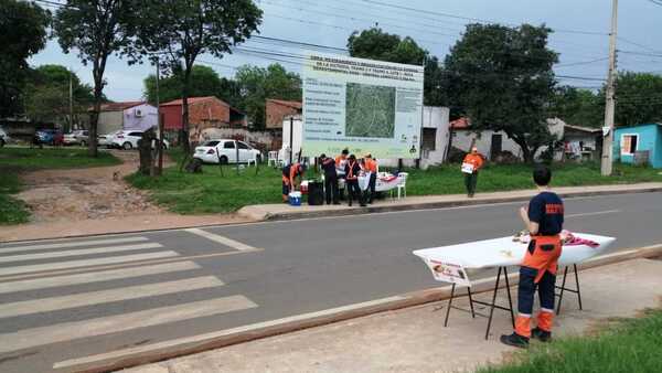 Vecinos de Reducto están en contra de instalar subseccional colorada en predio donde operan bomberos