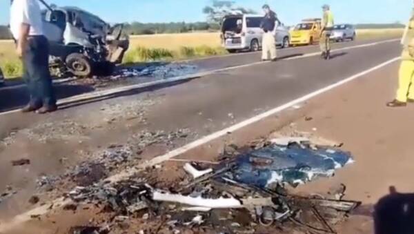 Brutal accidente destroza una familia: tres murieron y una peque está grave