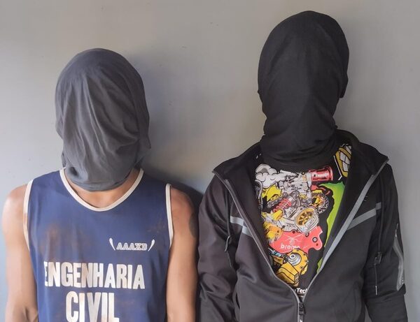 Policía de la Colonia Casilla Dos captura a dos individuos por presunto micro-narcotráfico de estupefacientes