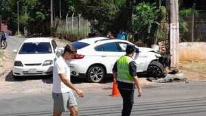 Arquero de Olimpia involucrado en accidente de tránsito en San Lorenzo