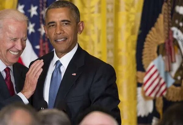 Obama y Clinton apoyan a Biden en un acto en Nueva York