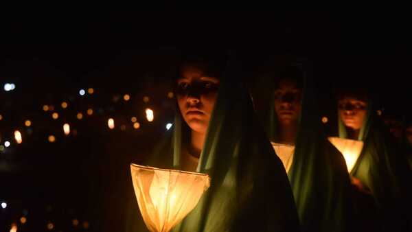 Alrededor de 30.000 fieles reviven la pasión de Cristo en Tañarandy