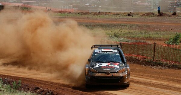 Versus / Rovanperä sobrevuela el rally de Kenia a una jornada para el final