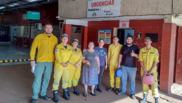 Repartieron chipa y cocido en hospitales como agradecimiento