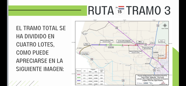 Al fin se dio Orden de Inicio en la Bioceánica Tramo 3