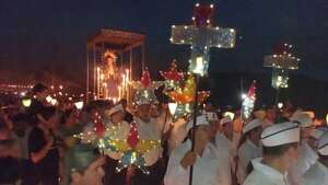 Tañarandy vivió un Viernes Santo de fervorosa religiosidad y tradición - Nacionales - ABC Color