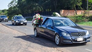 Familiares y amigos despiden a Martín Almada