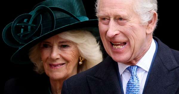 La Nación / El rey Carlos III se mostró en ceremonia de Pascua