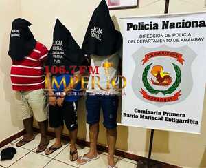 Brasileños fueron detenidos con automóvil indocumentado en la línea internacional - Radio Imperio 106.7 FM