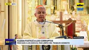 Misa Pascual: iglesia fustigó a los corruptos - ABC Noticias - ABC Color