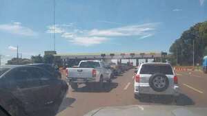 Semana Santa: lento operativo retorno en Alto Paraná - ABC en el Este - ABC Color
