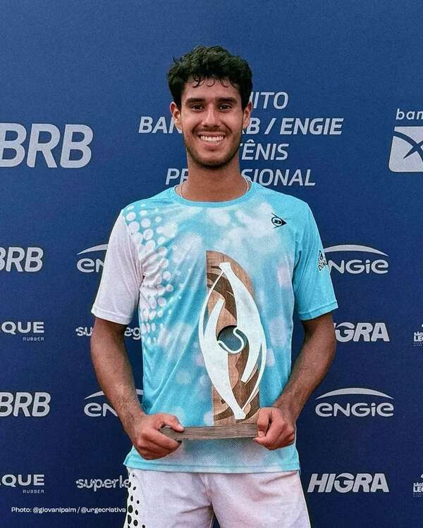 Tenis: Dani Vallejo, campeón en Brasil - Polideportivo - ABC Color