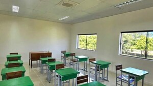 Contracara: Habilitan primeras aulas modernas y con aire en Alto Paraguay