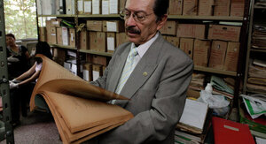 Se eternizó y con él su descubrimiento el archivo del terror que nos legó como memoria viva - PDS RADIO Y TV
