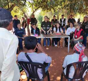 Indígenas de Yguazú reciben la visita del INDI con asistencia integral e inauguración de esencial servicio de agua potable – La Mira Digital