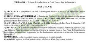 Cámara anula sobreseimiento definitivo por supuesta falta de indagatoria a acusado por abuso sexual en niños