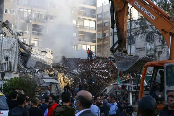 Siria acusa a Israel de destruir consulado iraní y matar a un líder de la Guardia de Irán - Mundo - ABC Color