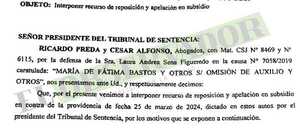 Defensa de médica acusada por la muerte del niño Renato insiste en aplazar el inicio del juzgamiento 