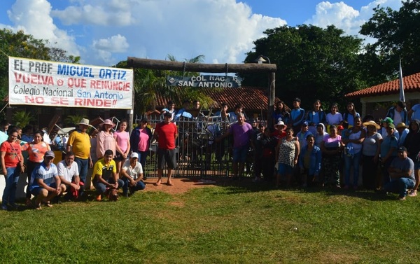 En Colegio Nacional San Antonio, se dan treguas de 15 días - Noticiero Paraguay