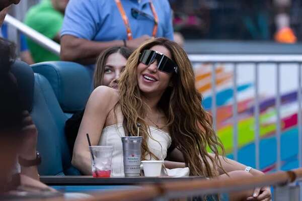 Shakira se llevó todas las miradas en la final del Miami Open - Gente - ABC Color