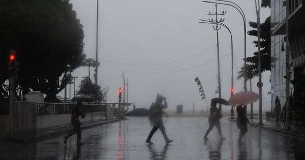 La Nación / Aviso meteorológico: emiten alerta de tormentas para cinco departamentos