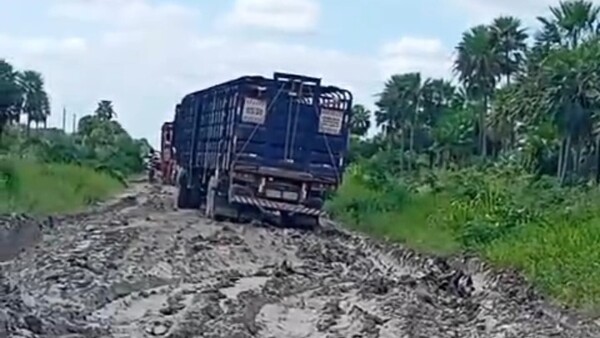 Lluvia en el Chaco trae alivio para poblaciones, pero no favorece estado de caminos