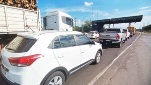 Casi 500.000 vehículos por peajes del MOPC en la Semana Santa