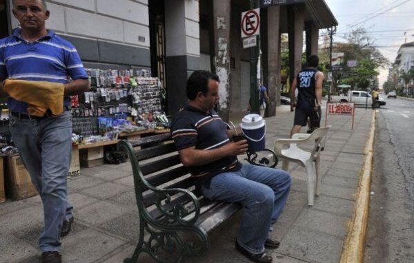 Calor y persistencia de la posibilidad de lluvia