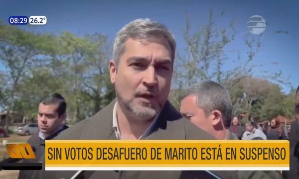 Sin votos, desafuero de Marito está en suspenso | Telefuturo