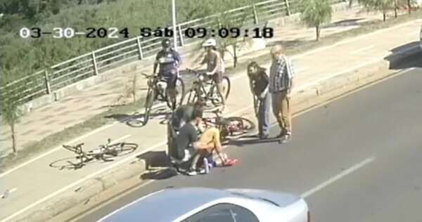 Ciclistas arrollados: Policía ya ubicó e identificó a presunto autor del hecho - Nacionales - ABC Color