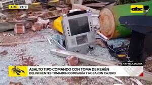 Golpe tipo comando en Yatytaý: Delincuentes habrían llevado G. 338 millones - ABC Noticias - ABC Color